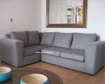 sofá modular gris lino